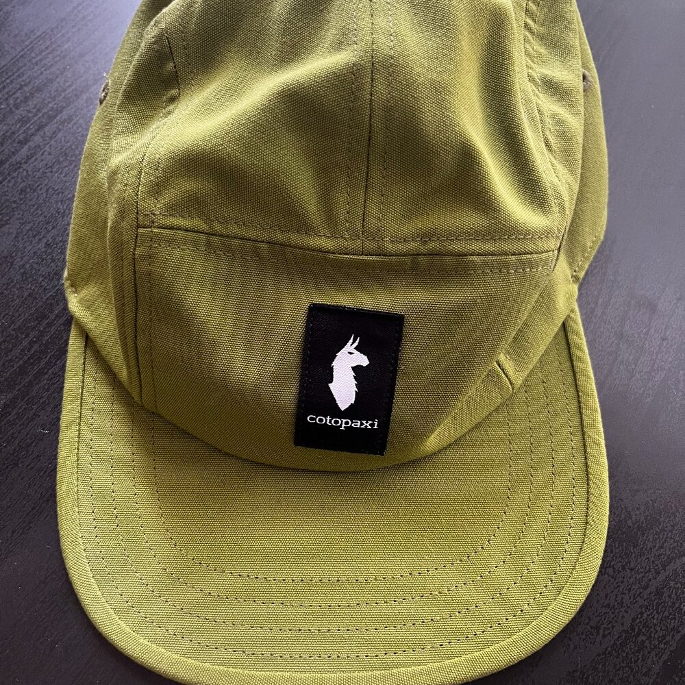 NWT Green Cotopaxi 5 panel hat